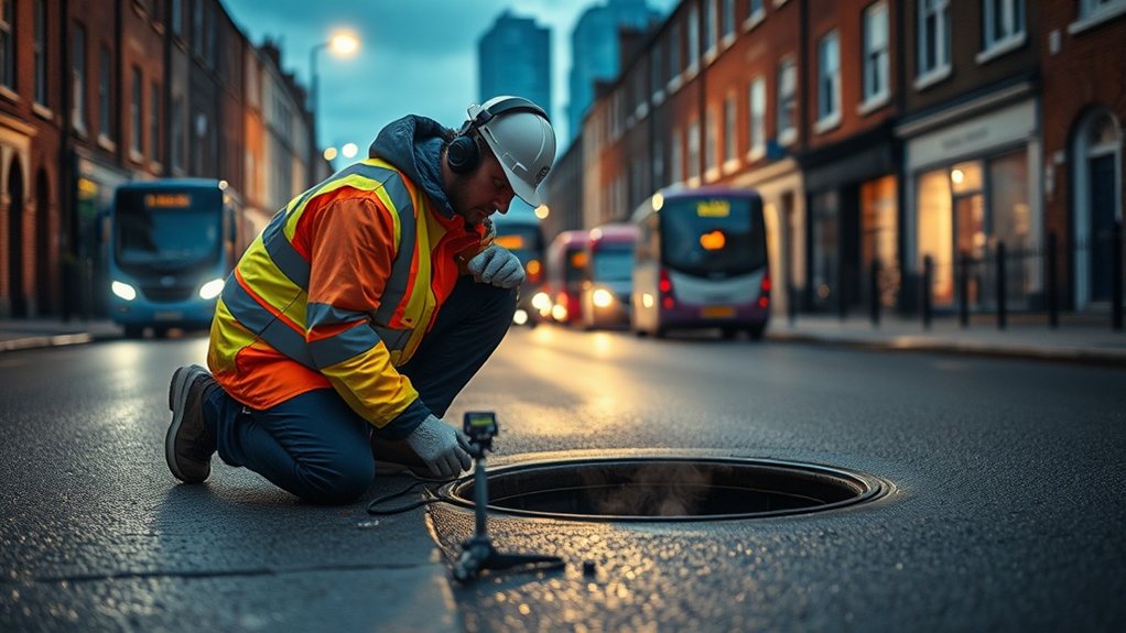 Underground Leak Detection Dalston E8 in Kensington